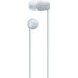 Auriculares Bluetooth Sony WI-C100 - Branco Discount