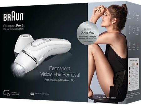 Depiladora de Luz Pulsada – IPL Braun Silk-Expert Pro 3 PL3121 Fashion