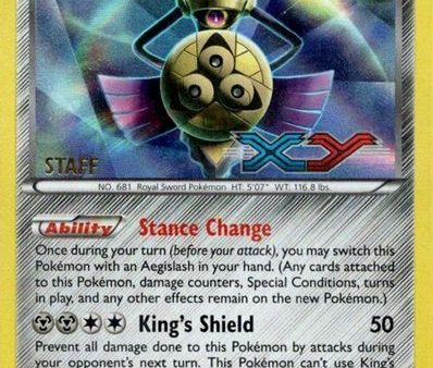 Aegislash (86 146) (Staff Prerelease Promo) [XY: Black Star Promos] Sale