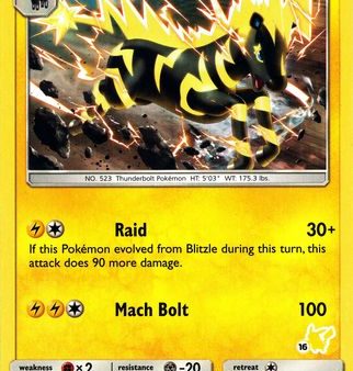 Zebstrika (45 181) (Pikachu Stamp #16) [Battle Academy 2020] on Sale