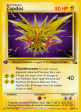 Zapdos (30 62) [Fossil 1st Edition] Online now